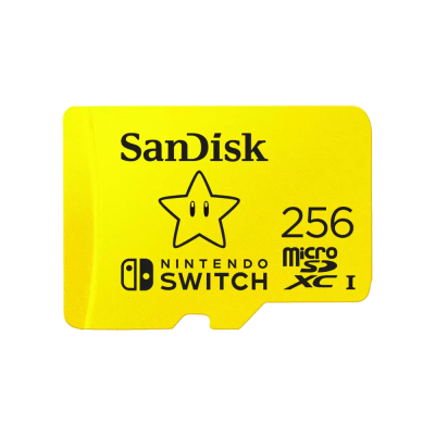 SanDisk 256GB microSDXC UHS-I for Nintendo Switch Card