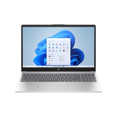 HP 15S 15.6" FHD UltraSlim AI Ultra 5-225U 8GB 512GB Win 11 Home Silver Notebook