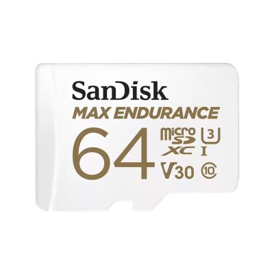SanDisk MAX ENDURANCE microSDXC 64GB + SD Adapter