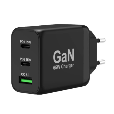 Port 65W Type-C & A GaN AC Adapter